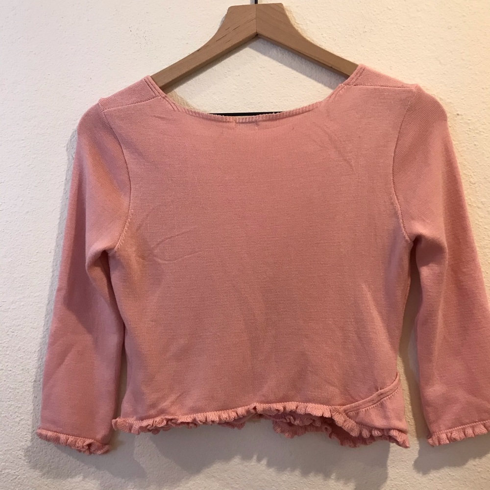 Dolce vita cropped pink wrap - Picture 2 of 2